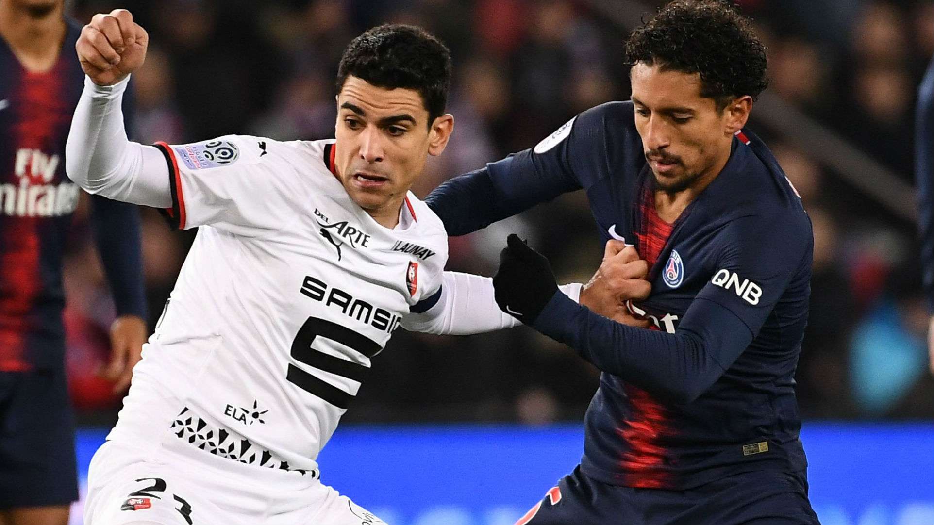 Benjamin Andre Rennes Marquinhos PSG