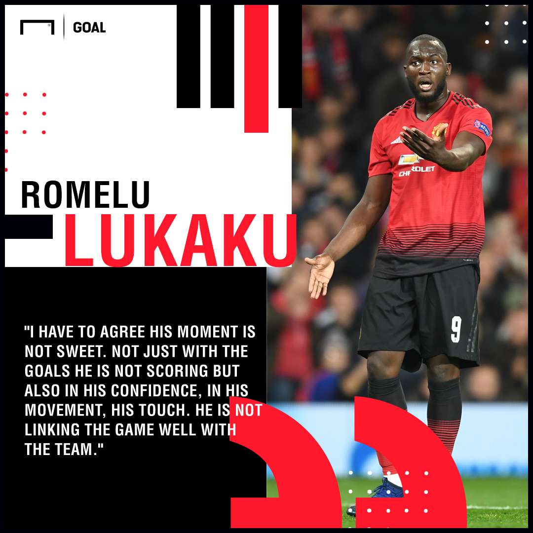 Romelu Lukaku Mourinho Man United PS