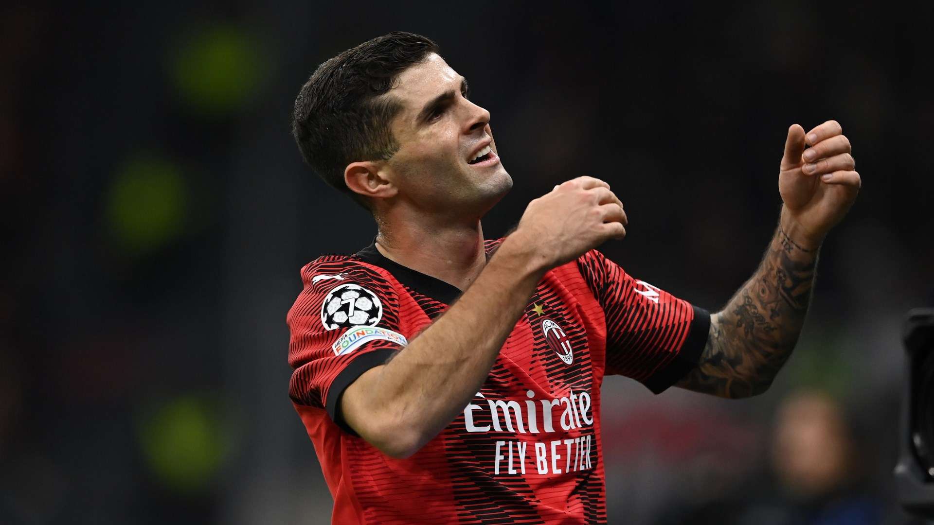 Christian Pulisic frustrated Milan 2023