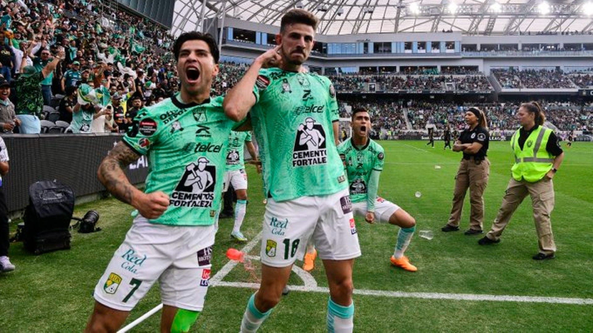 León Concachampions 2023 celebración