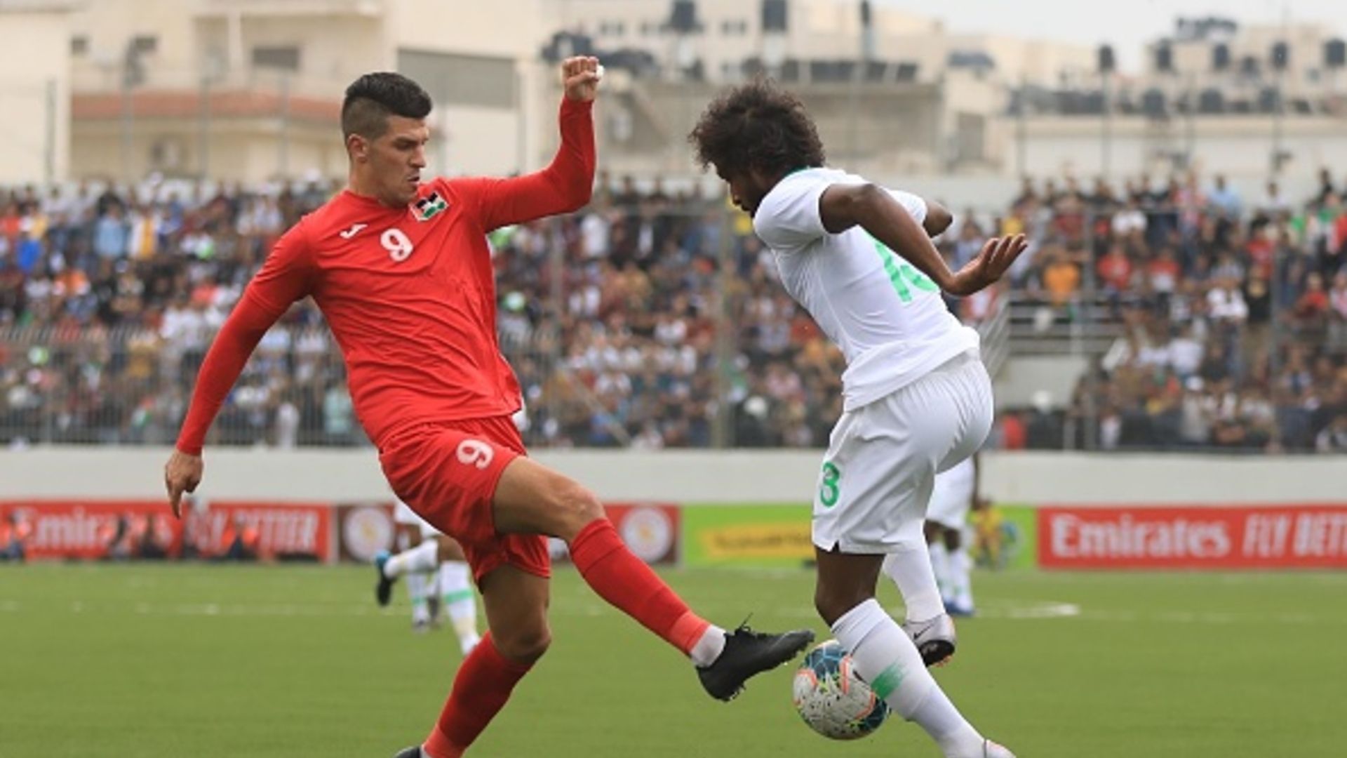 السعودية - فلسطين - ياسر الشهراني - تامر صيام