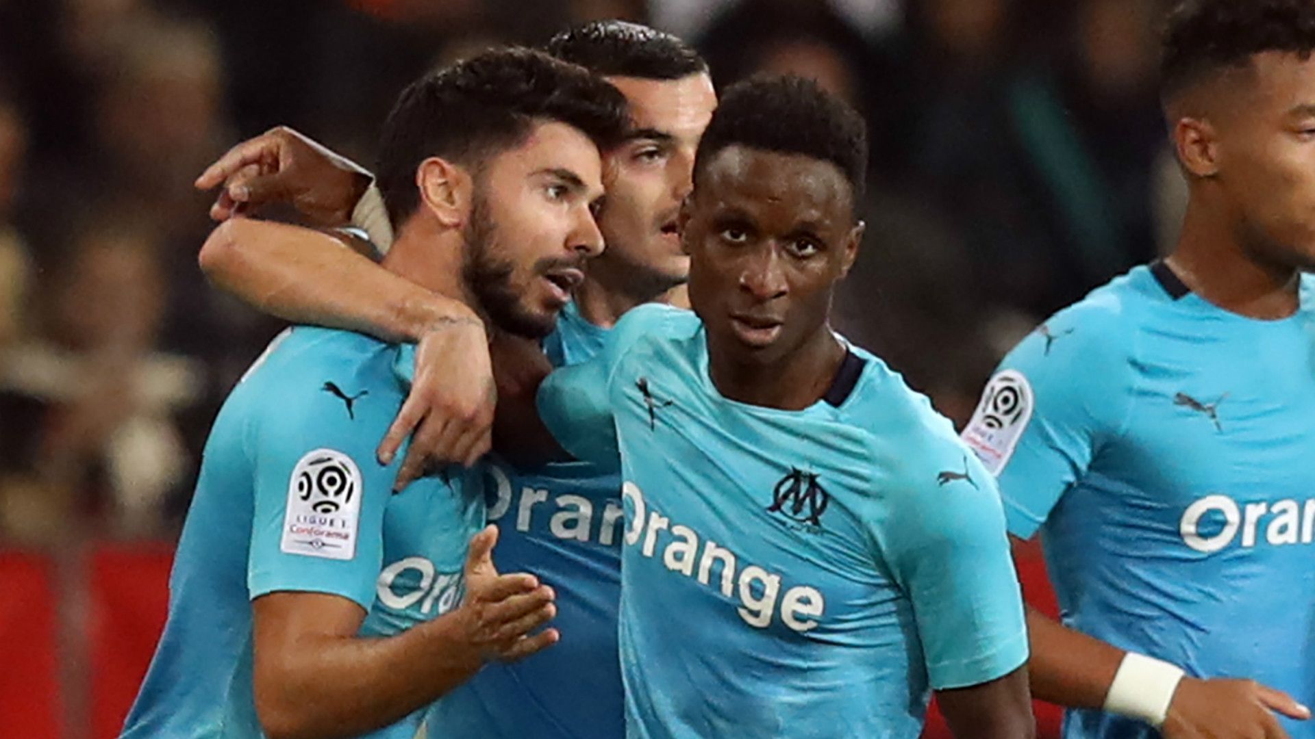 Marseille celebrate 2018-19