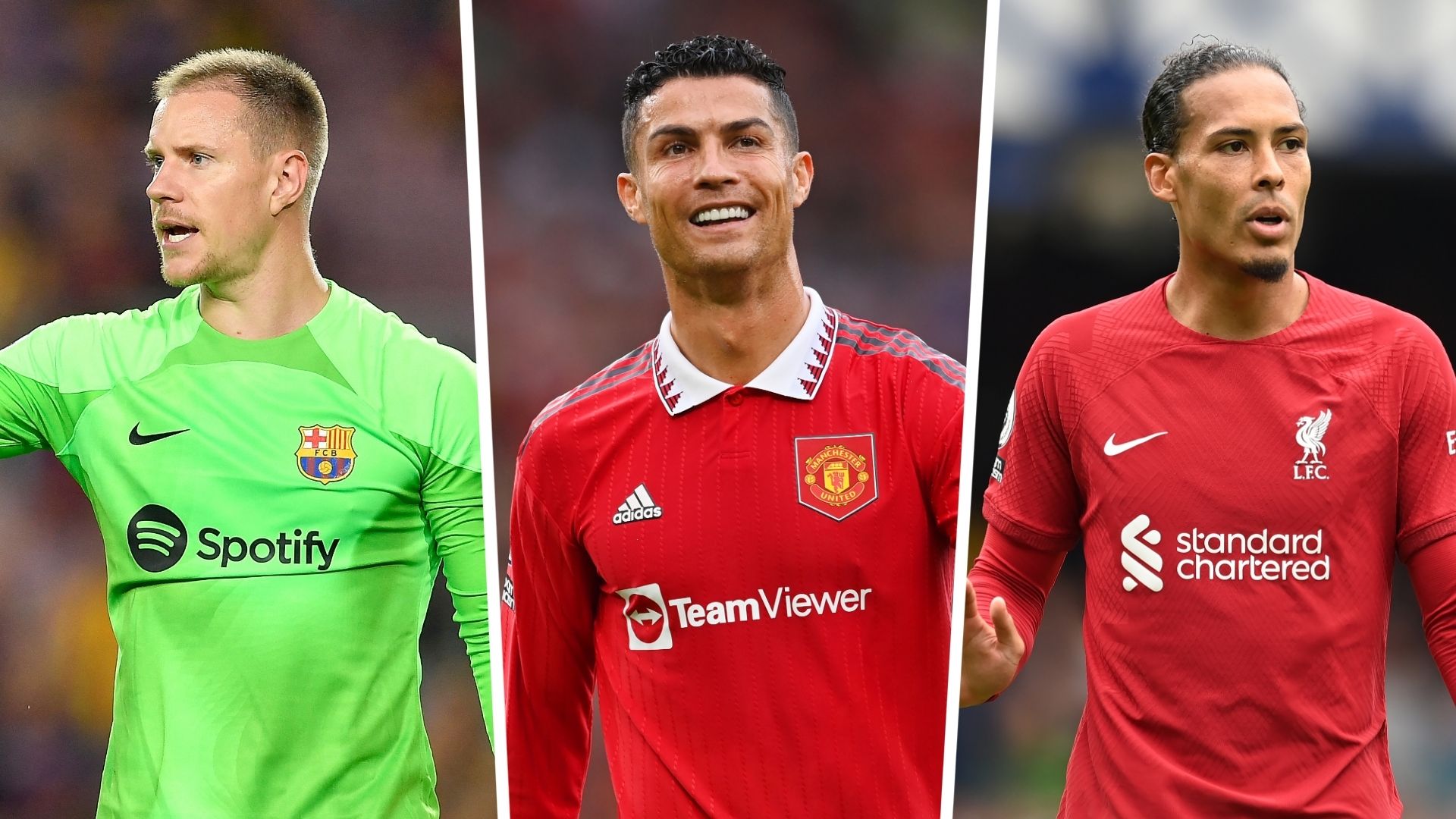 Stegen Ronaldo Van Dijk