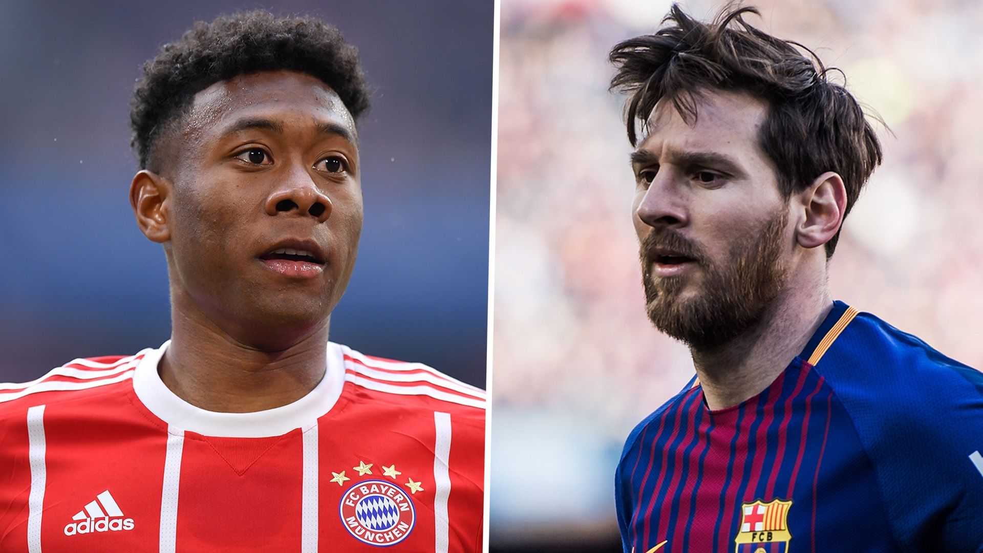 David Alaba Lionel Messi