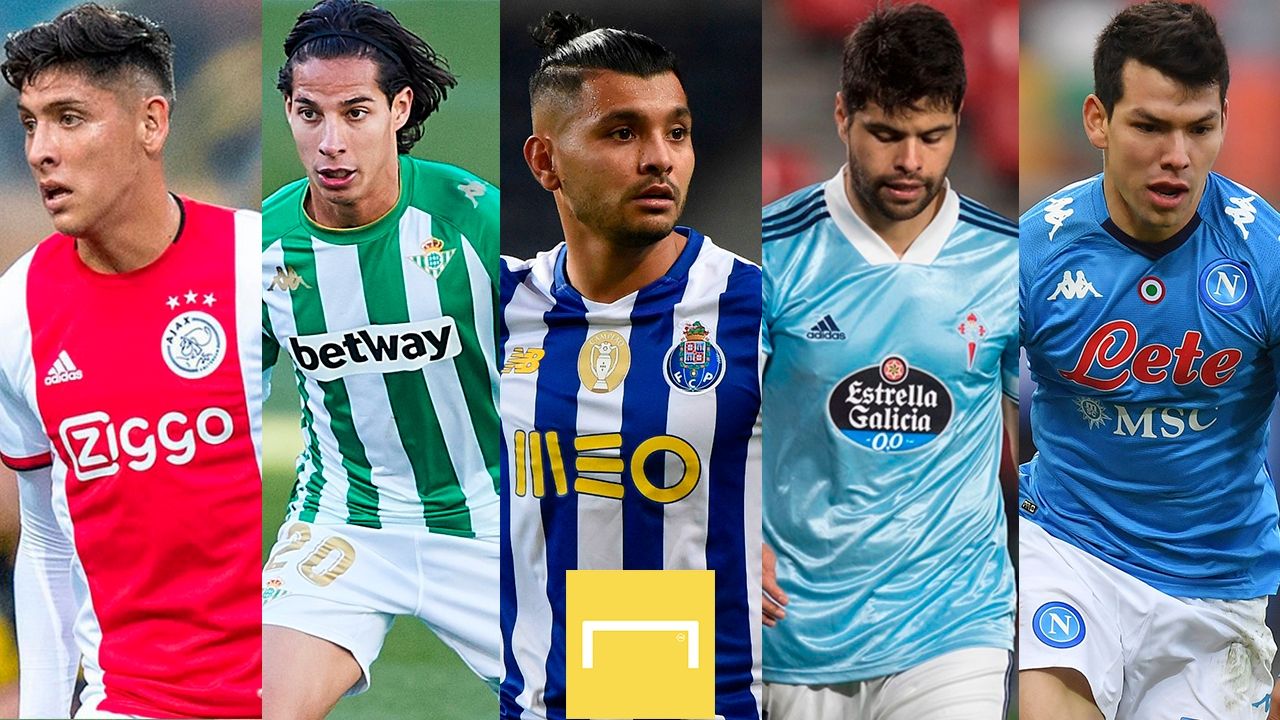 Ranking mexicanos en Europa 2020-21