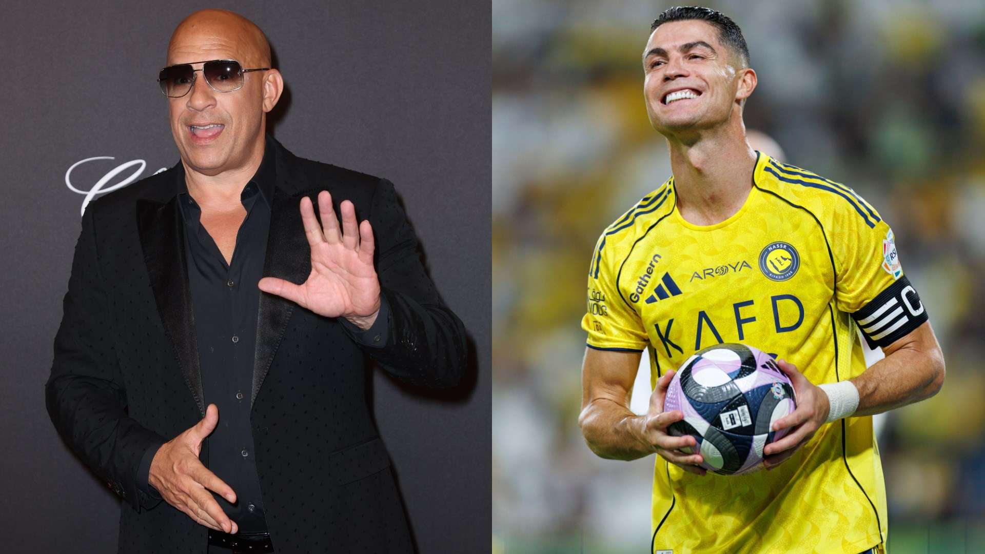 Vin Diesel Cristiano Ronaldo