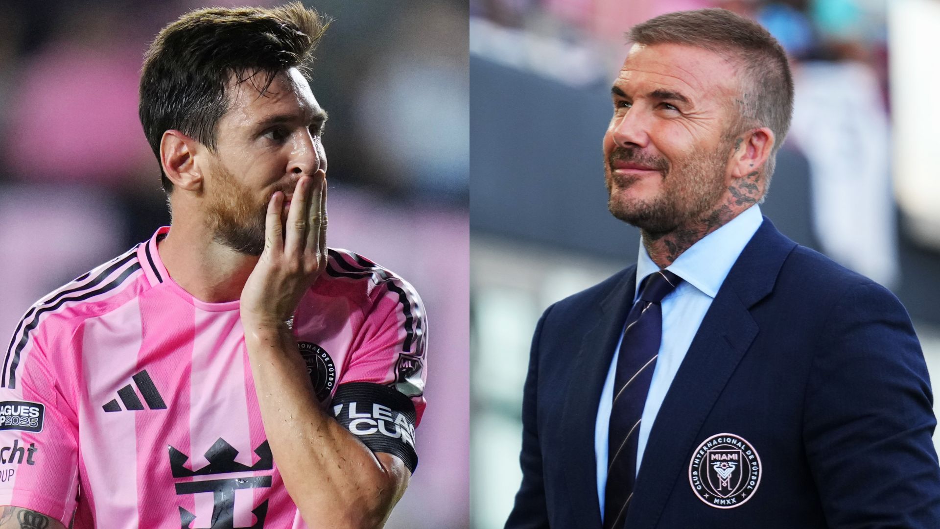 Lionel Messi David Beckham Inter Miami 2025