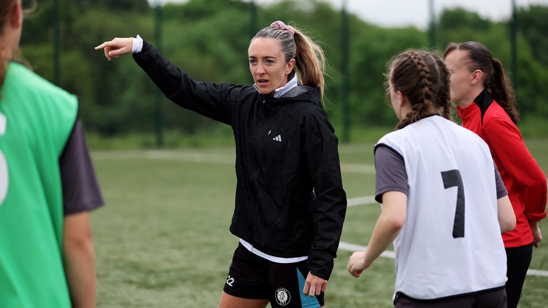 Lisa Evans FA coaching course