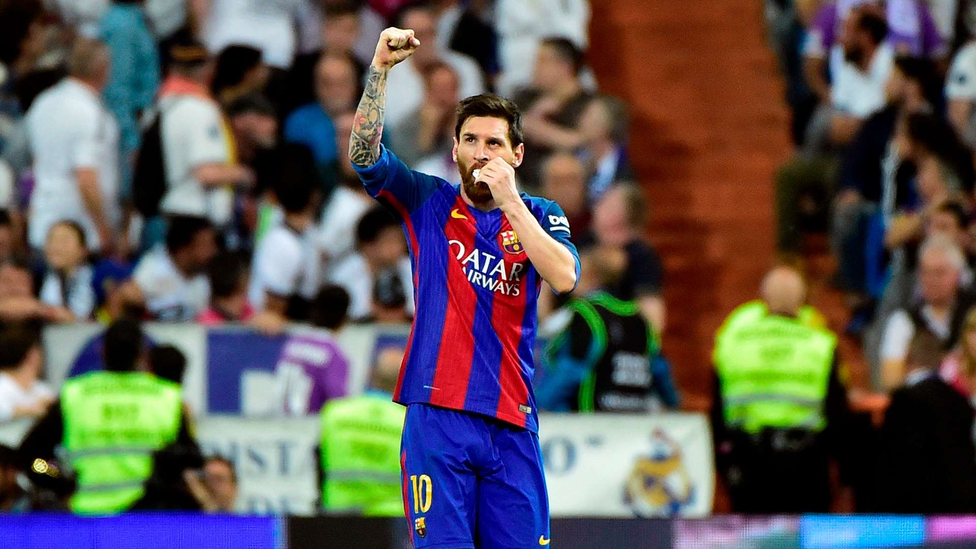 Lionel Messi Real Madrid Barcelona LaLiga 23042017