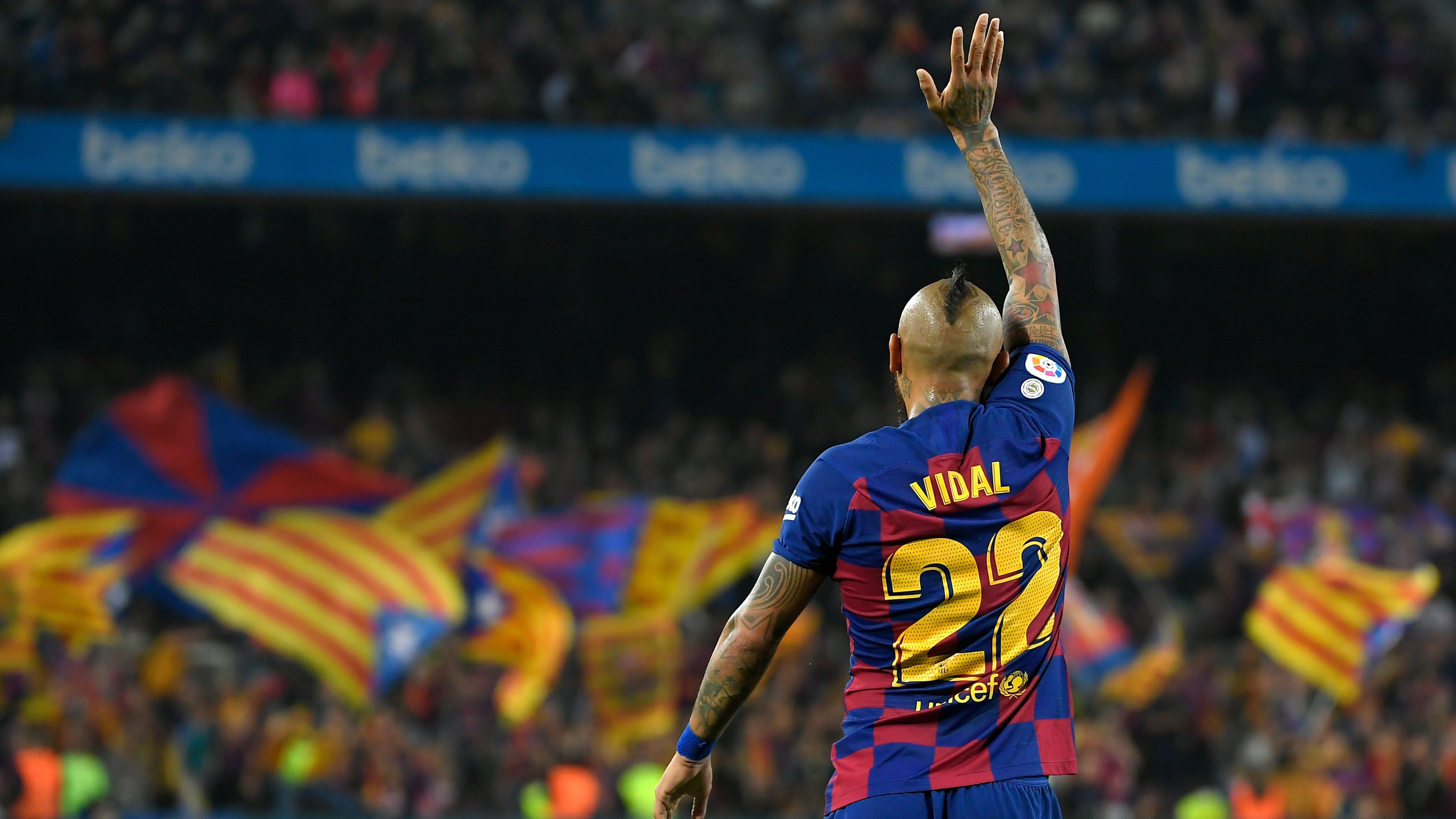 Arturo Vidal Barcelona Valladolid LaLiga 29102019