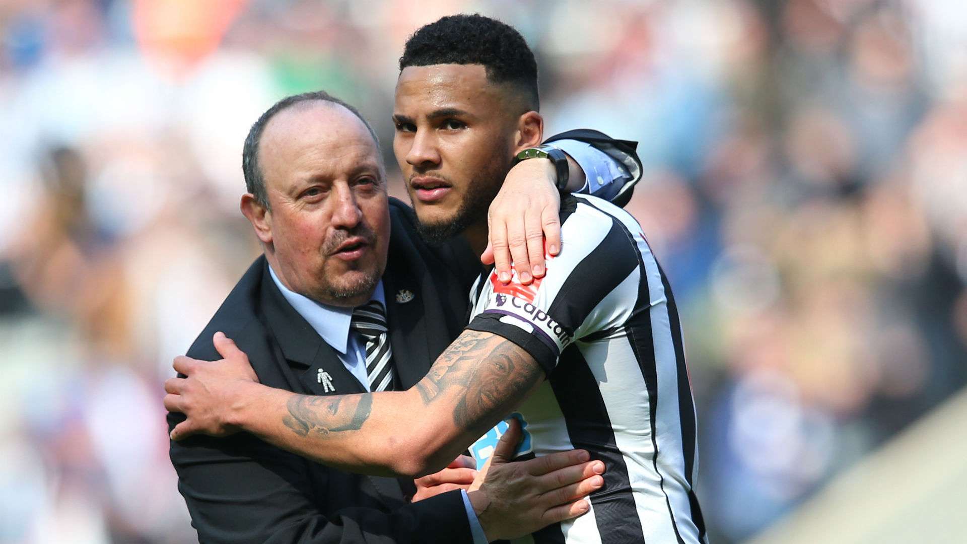 Rafa Benitez Jamaal Lascelles Newcastle