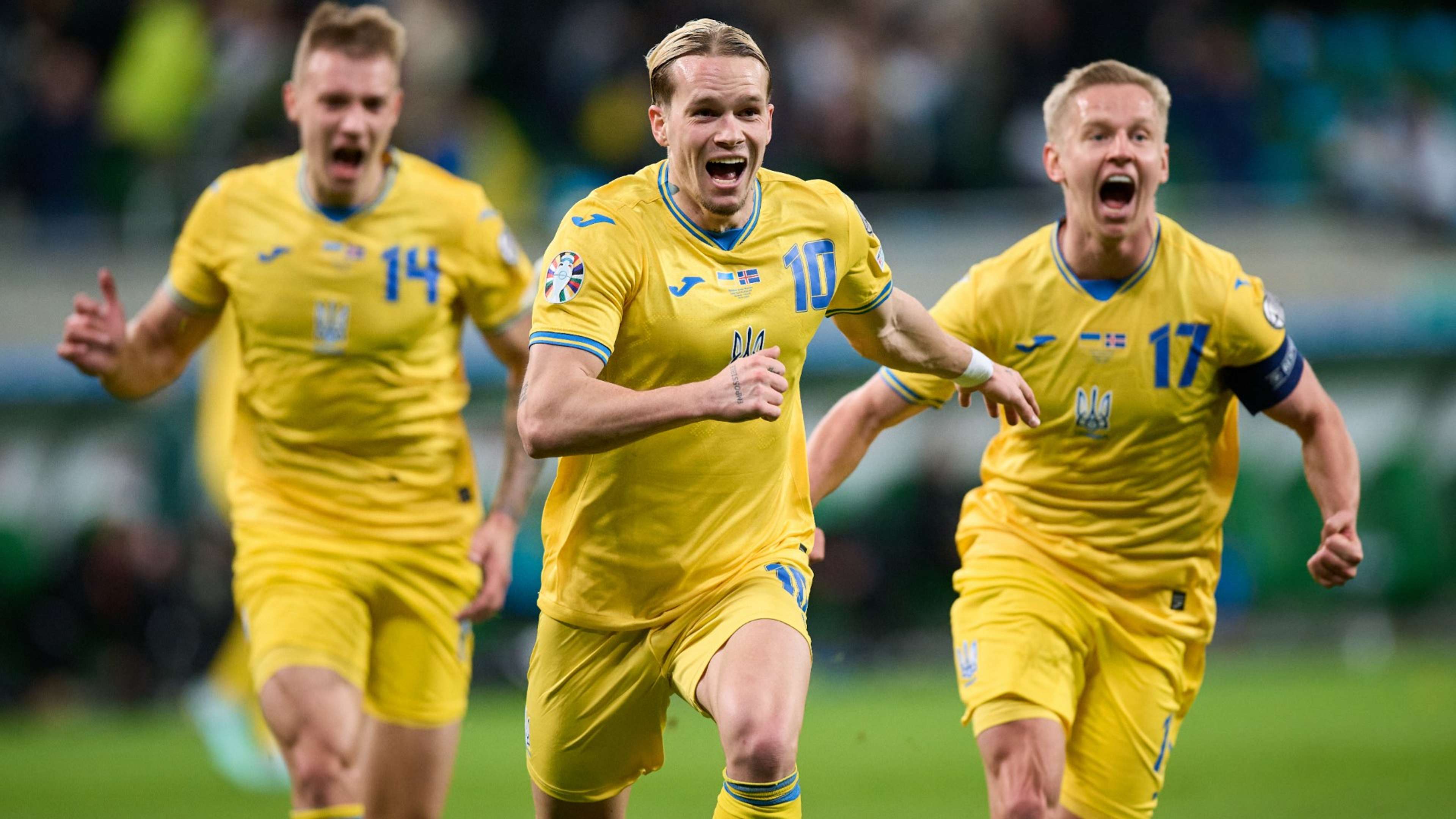 Mykhailo Mudryk Ukraine scores 2024
