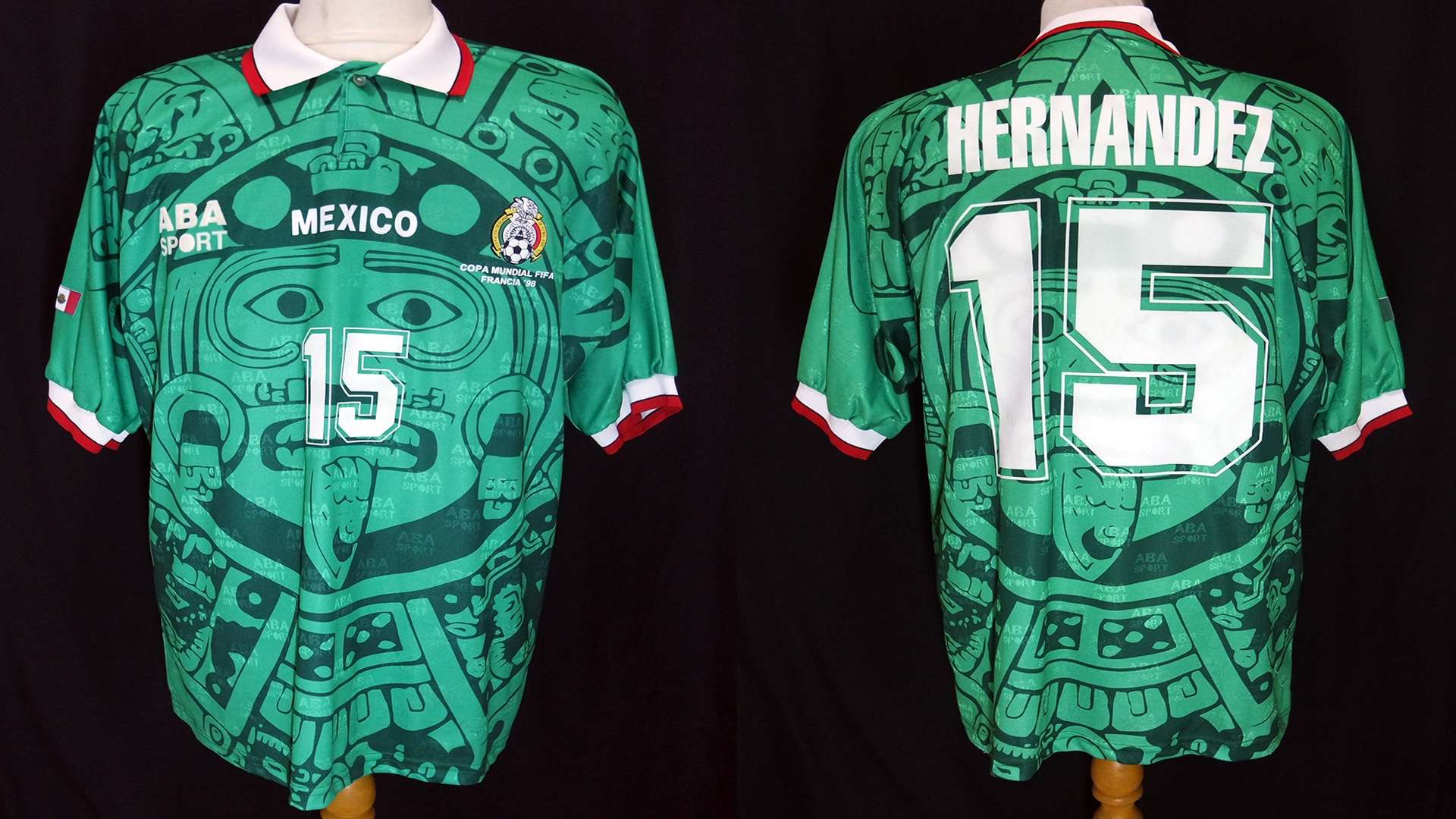 Jersey Mexico Home World Cup 1998