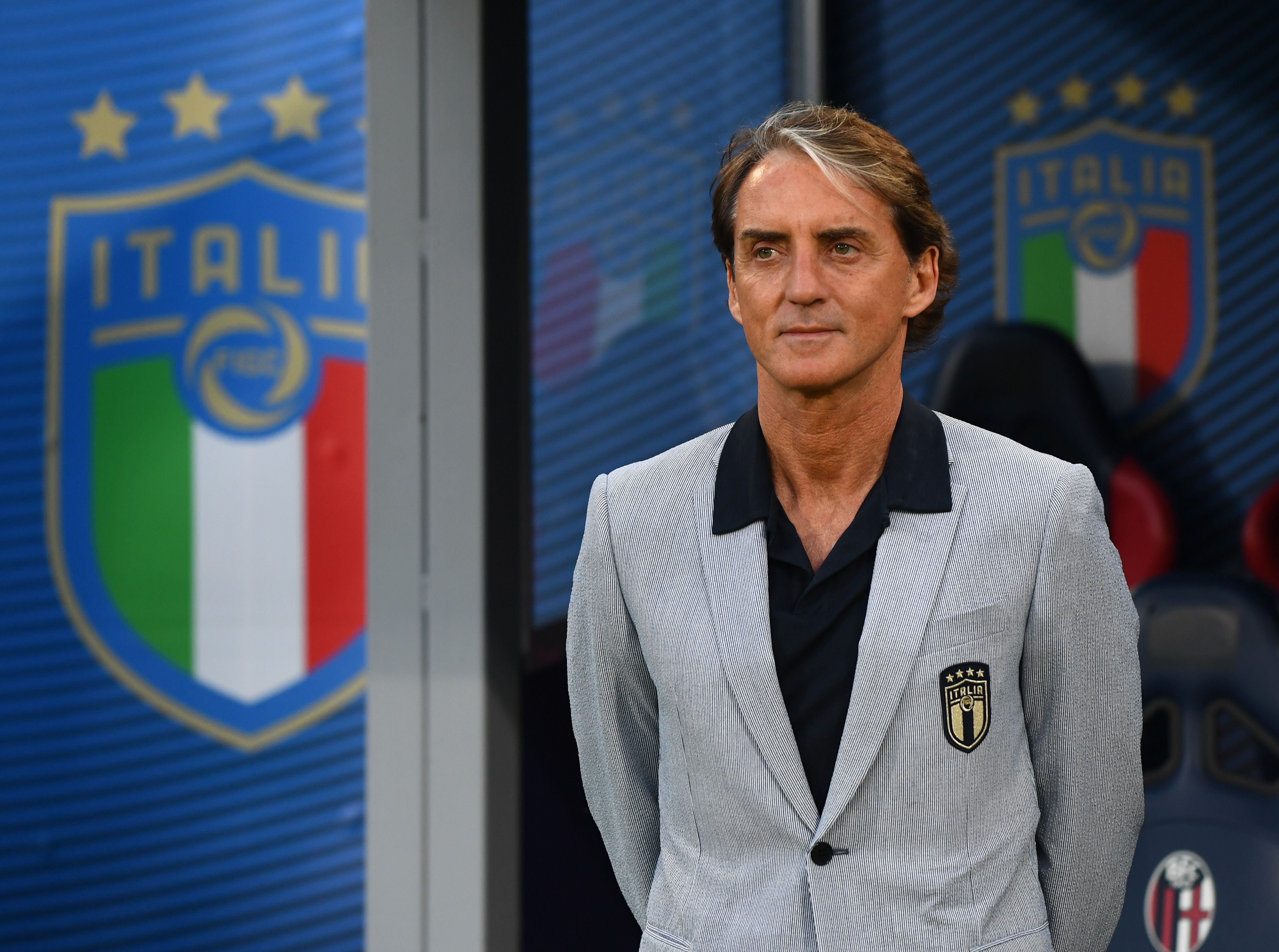 Roberto Mancini Italy National Team Coach