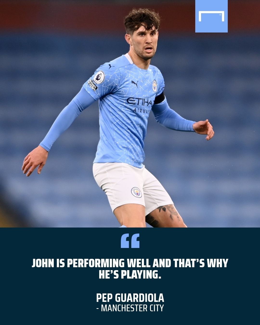 John Stones Manchester City GFX