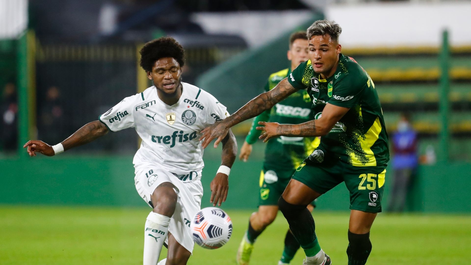 Luiz Adriano e Nestor Breitenbruch - Defensa y Justicia x Palmeiras Libertadores 04052021