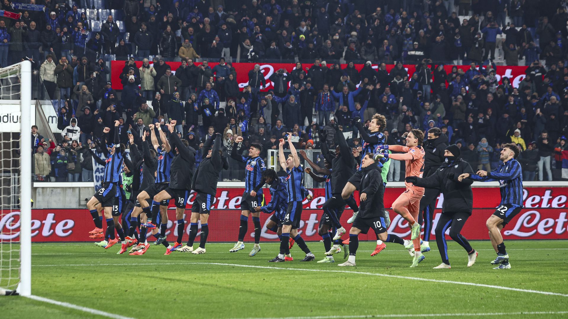 Atalanta players Atalanta Milan Serie A