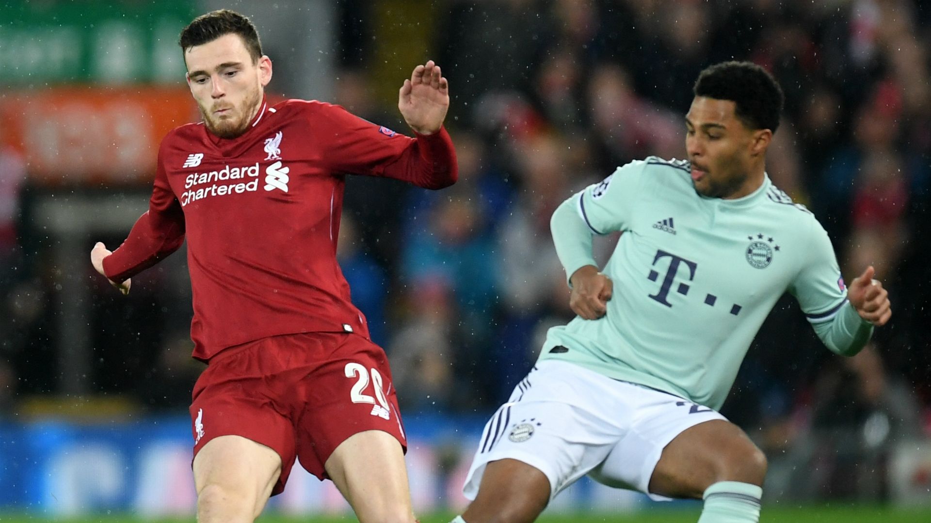 Serge Gnabry Andrew Robertson