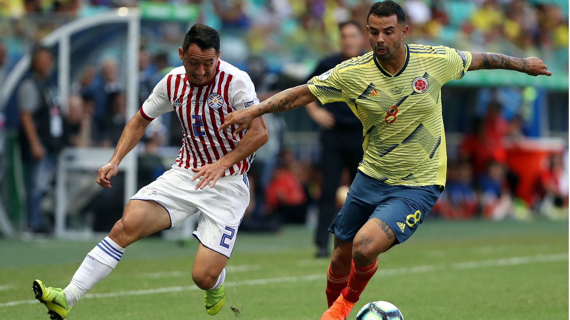 Edwin Cardona Colombia Paraguay Copa América 2019