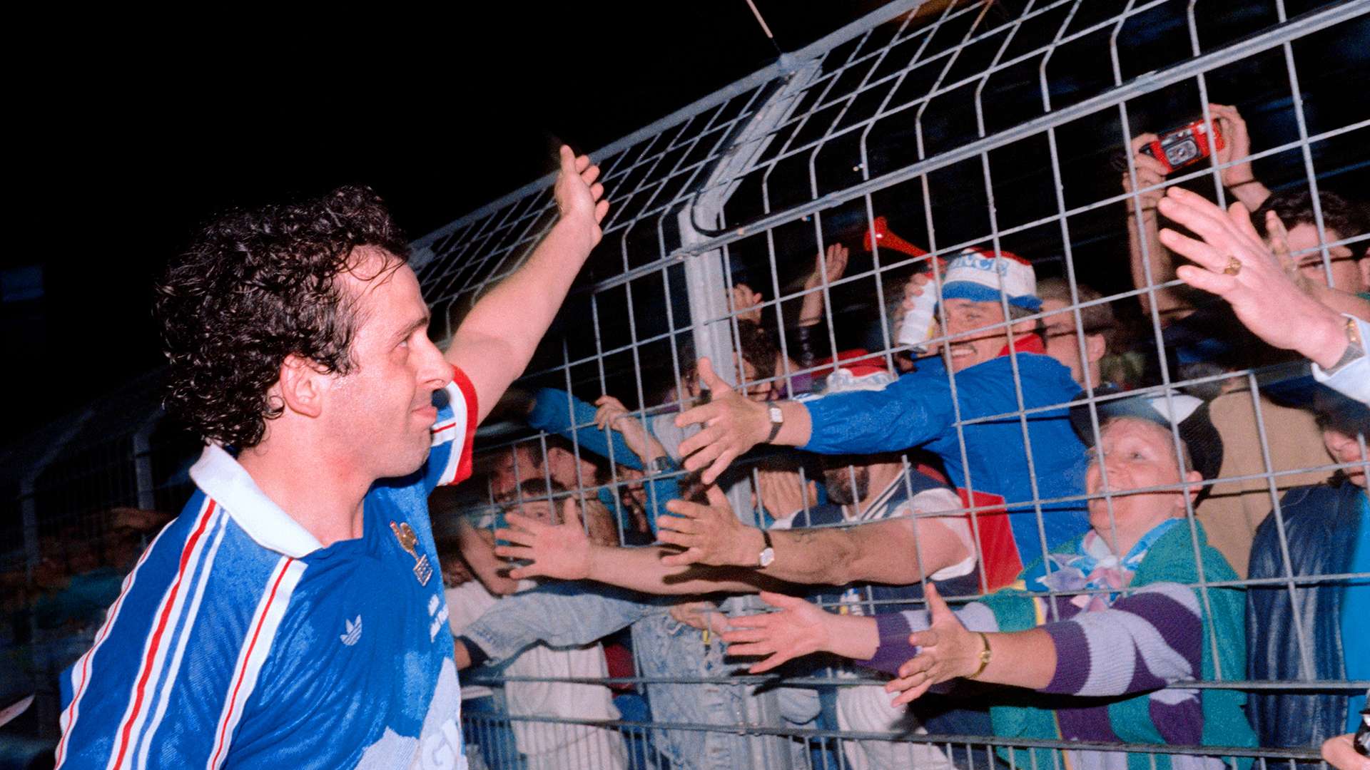 Michel Platini France 1988