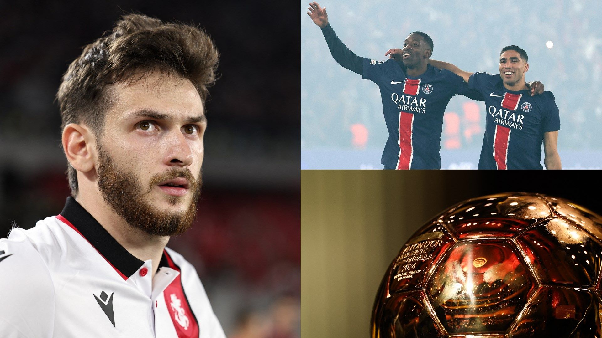 Khvicha Kvaratskhelia Georgia Ousmane Dembele Achraf Hakimi