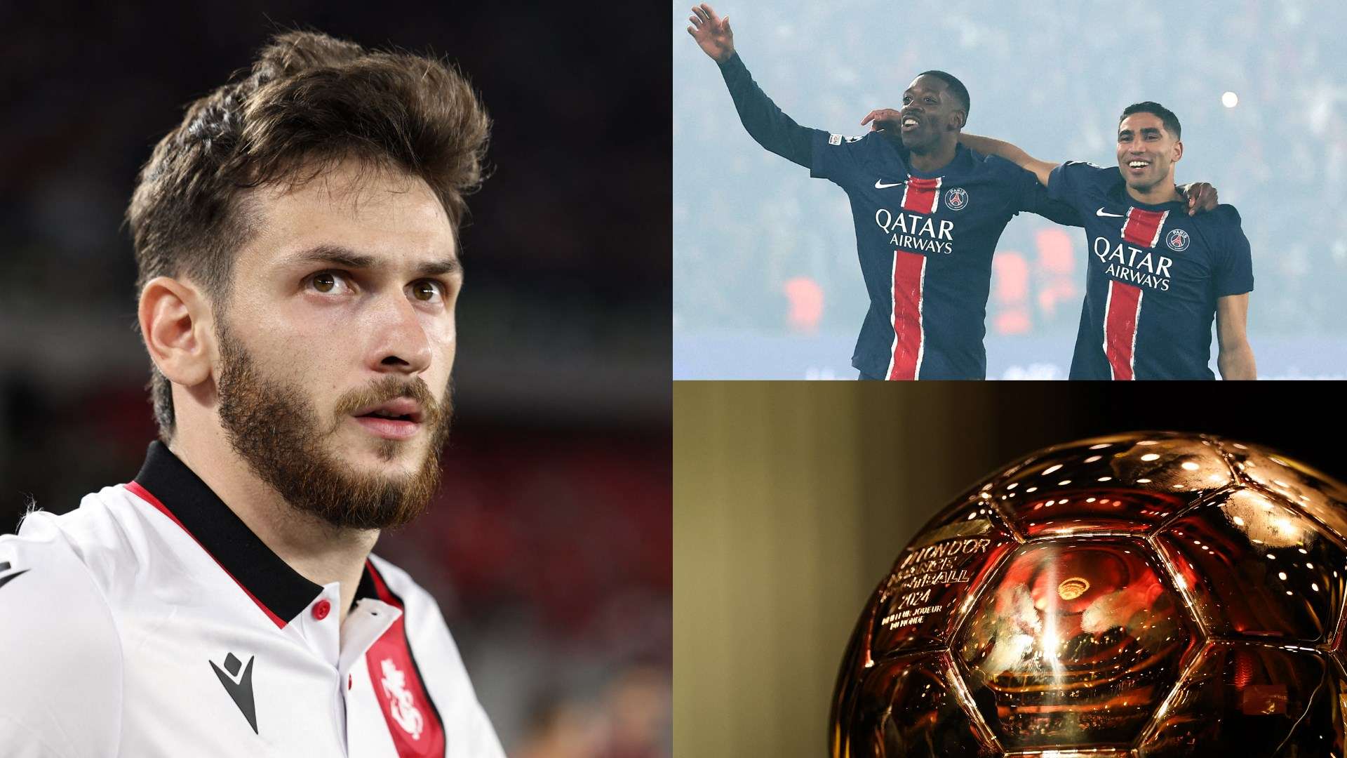 Khvicha Kvaratskhelia Georgia Ousmane Dembele Achraf Hakimi