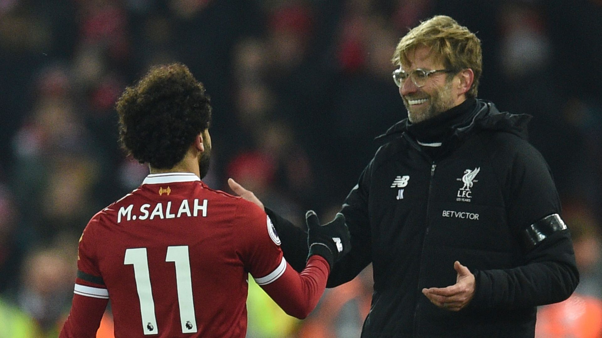 Salah Klopp Liverpool 17032018