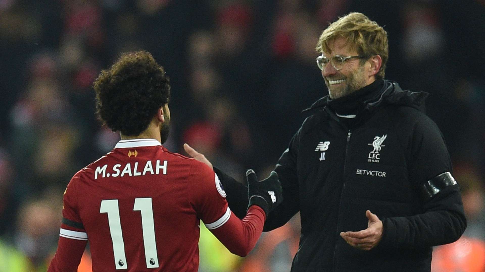 Salah Klopp Liverpool 17032018