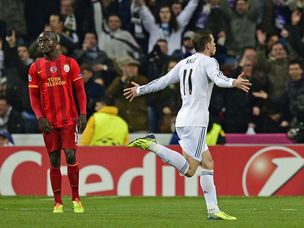 Gareth Bale Real Madrid Galatasaray Champions League 11272013