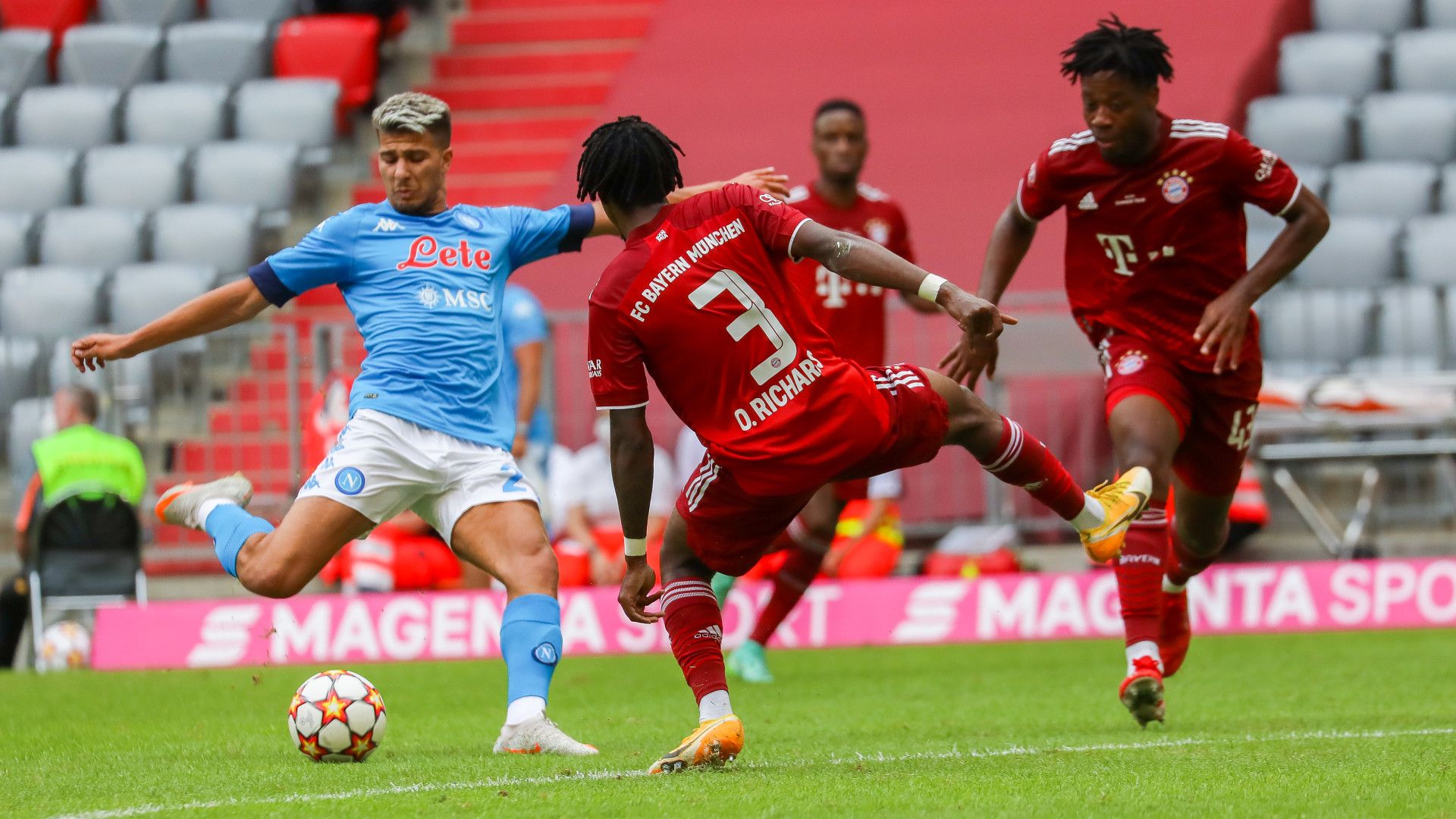 Zinedine Machach Bayern Monaco Napoli 2021