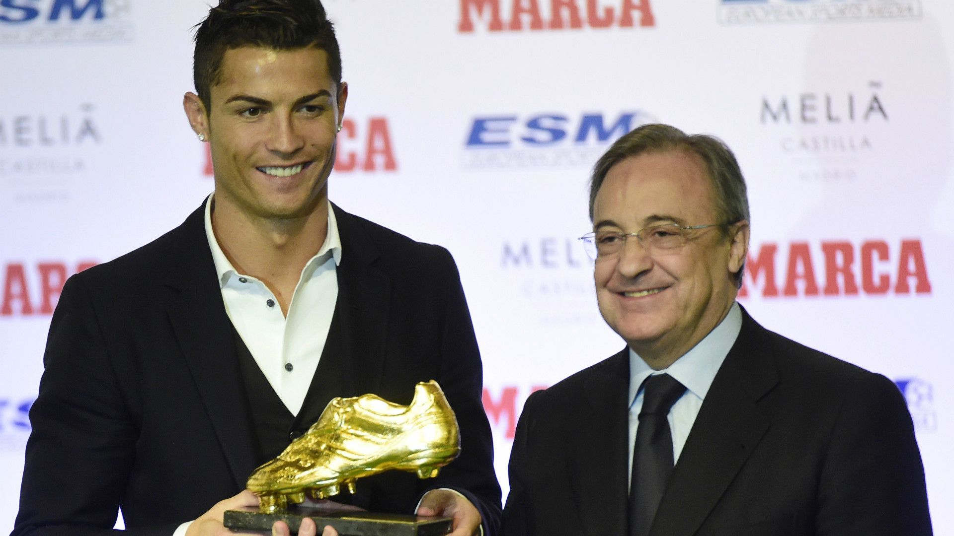 Cristiano Ronaldo Florentino Perez Bota de Oro