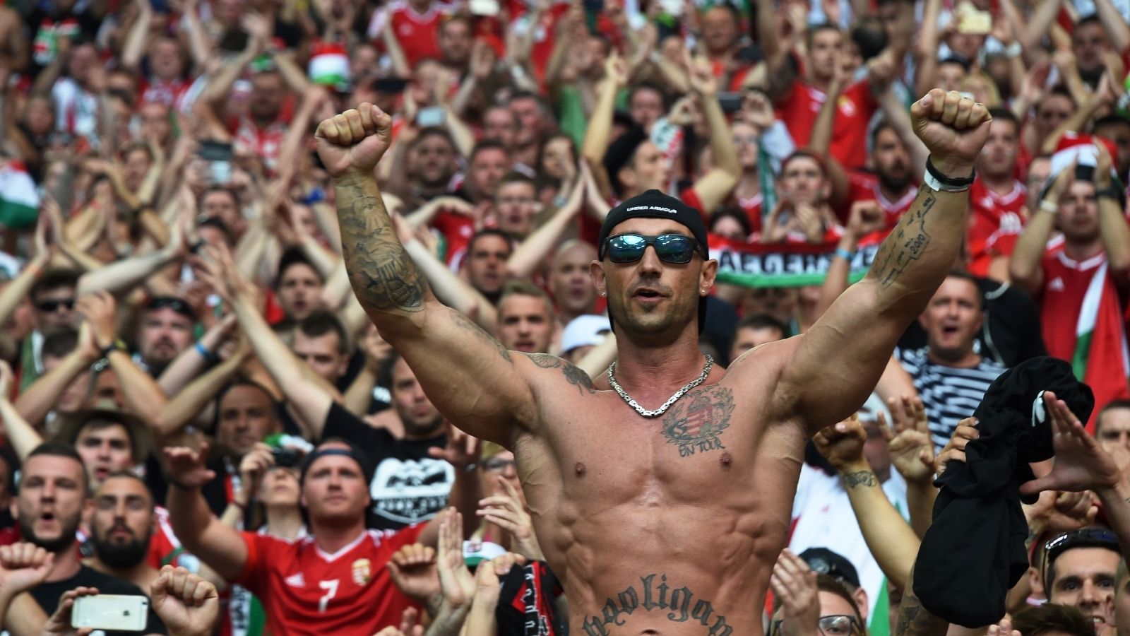Hungary fans