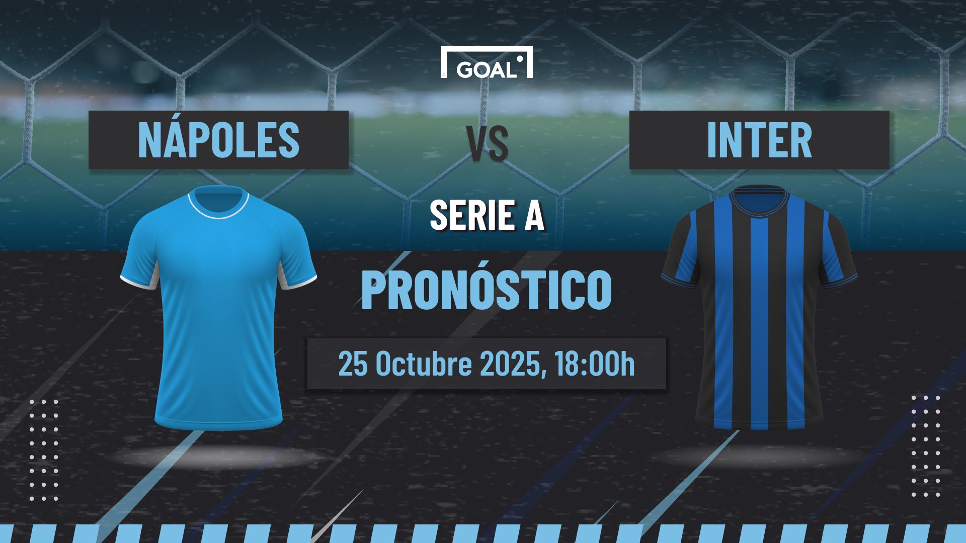 Nápoles vs Inter de Milán Pronóstico y Apuestas Serie A | 25/10/25