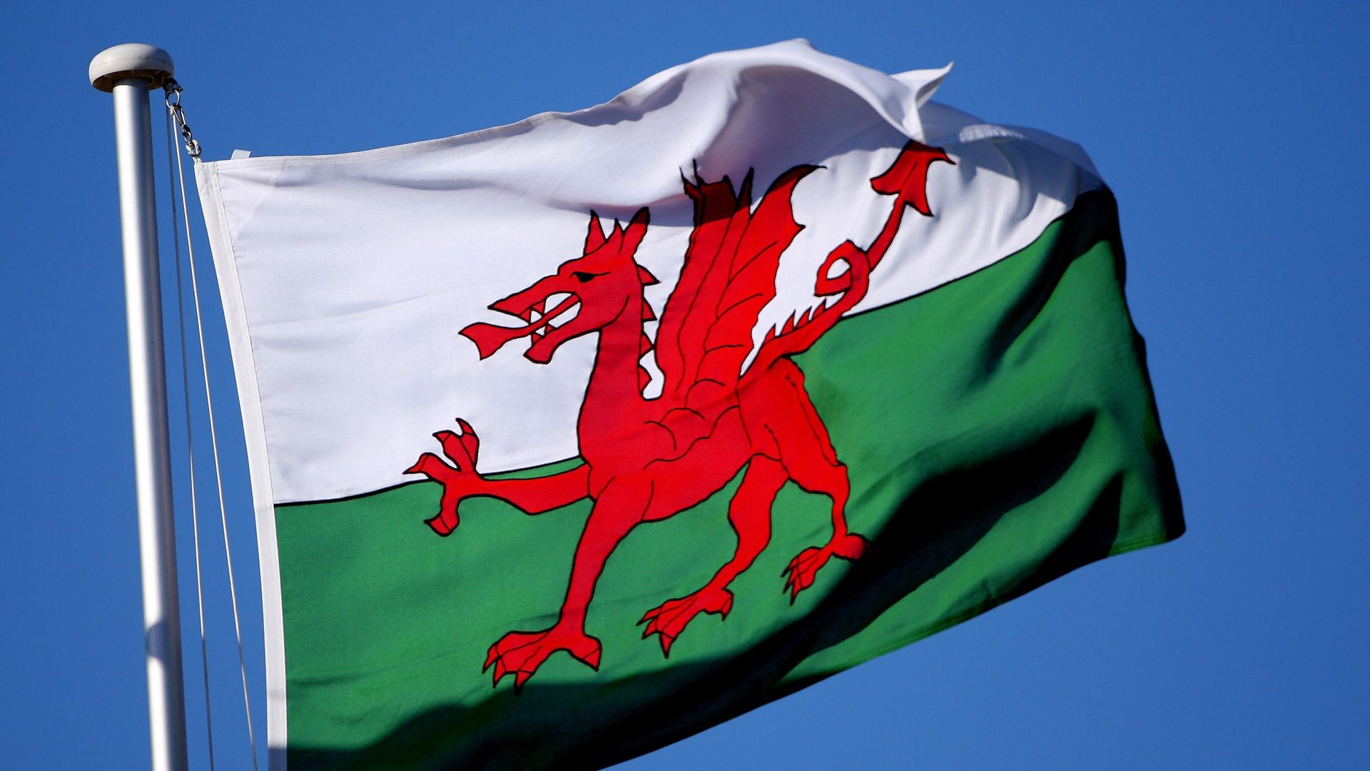 Wales Flagge Logo
