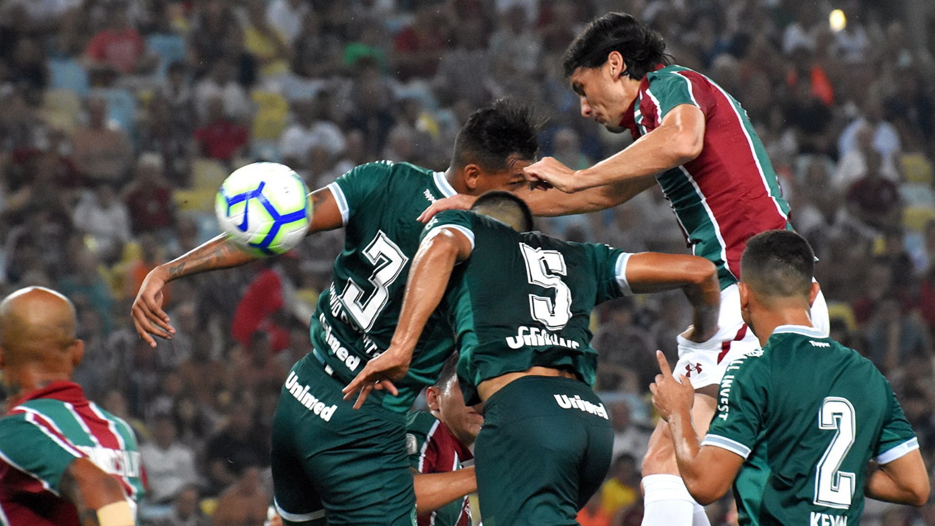 Matheus Ferraz Fluminense Goiás Brasileirão 28042019