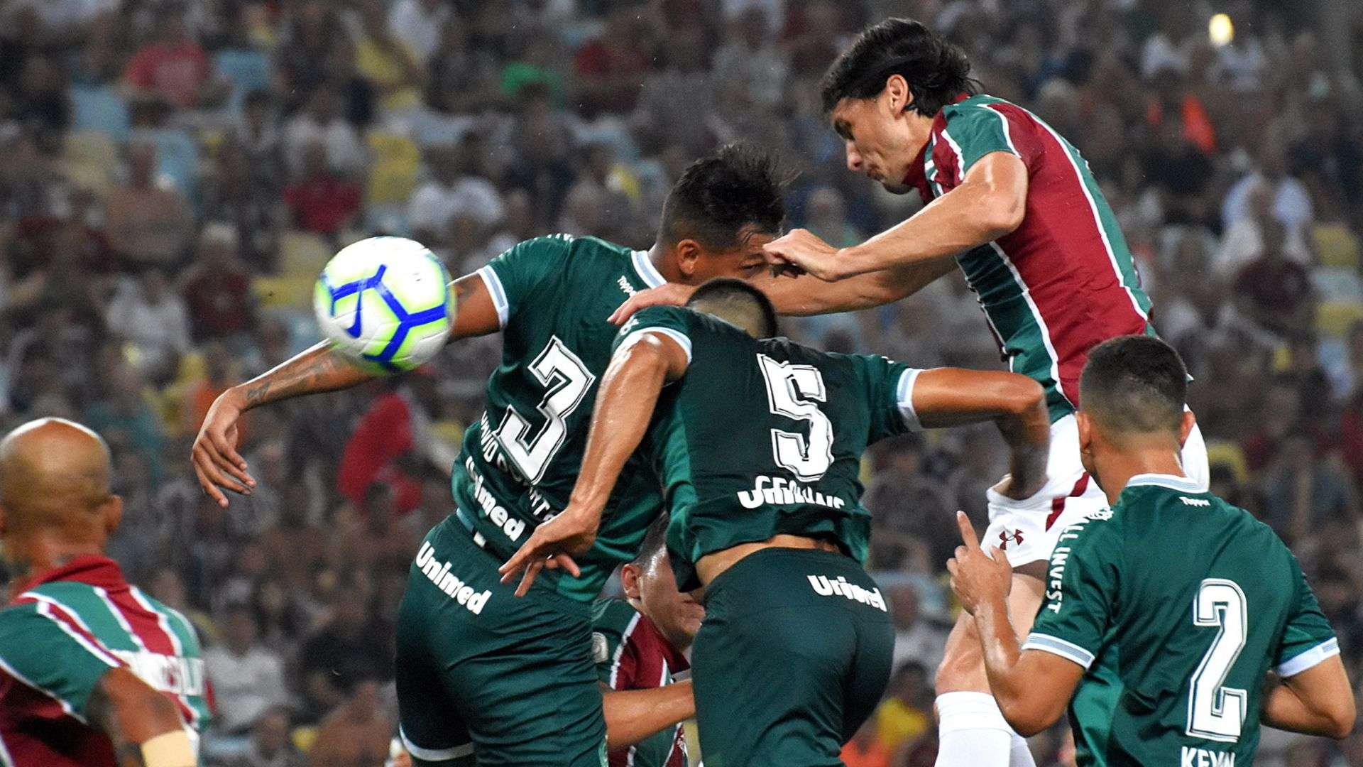Matheus Ferraz Fluminense Goiás Brasileirão 28042019