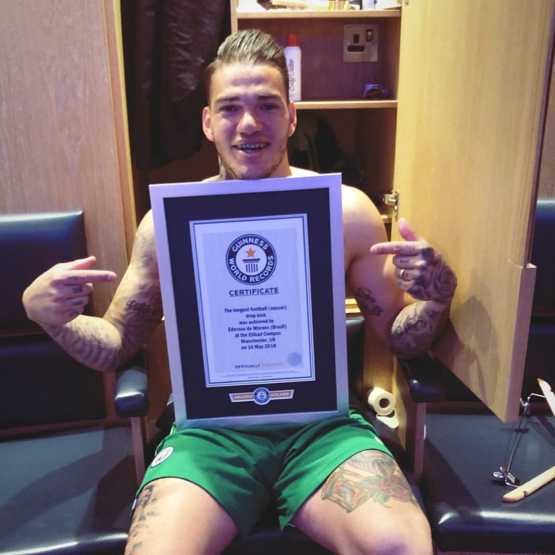 Ederson Manchester City World Record