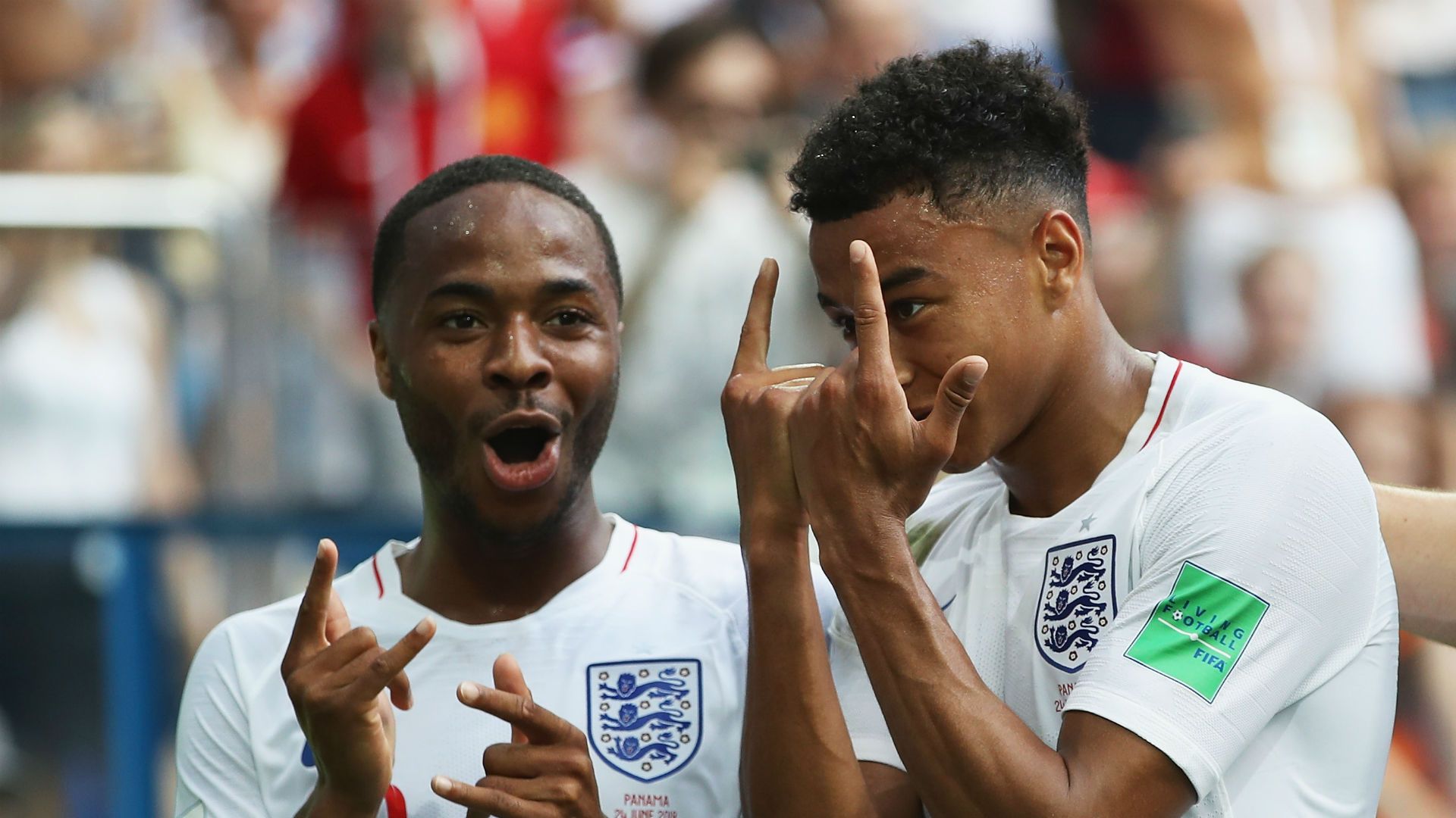 Raheem Sterling Jesse Lingard England