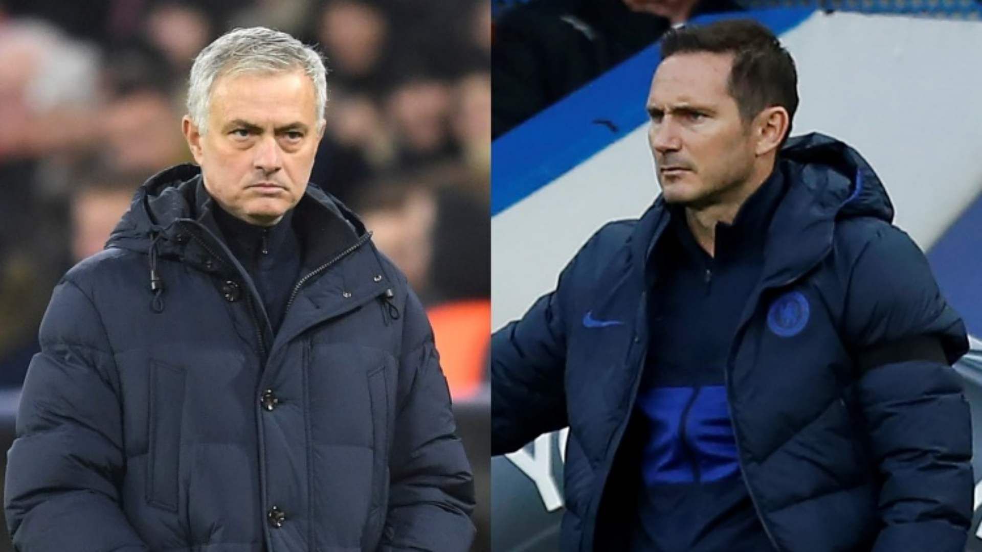 Jose Mourinho Tottenham Frank Lampard Chelsea 2019-20