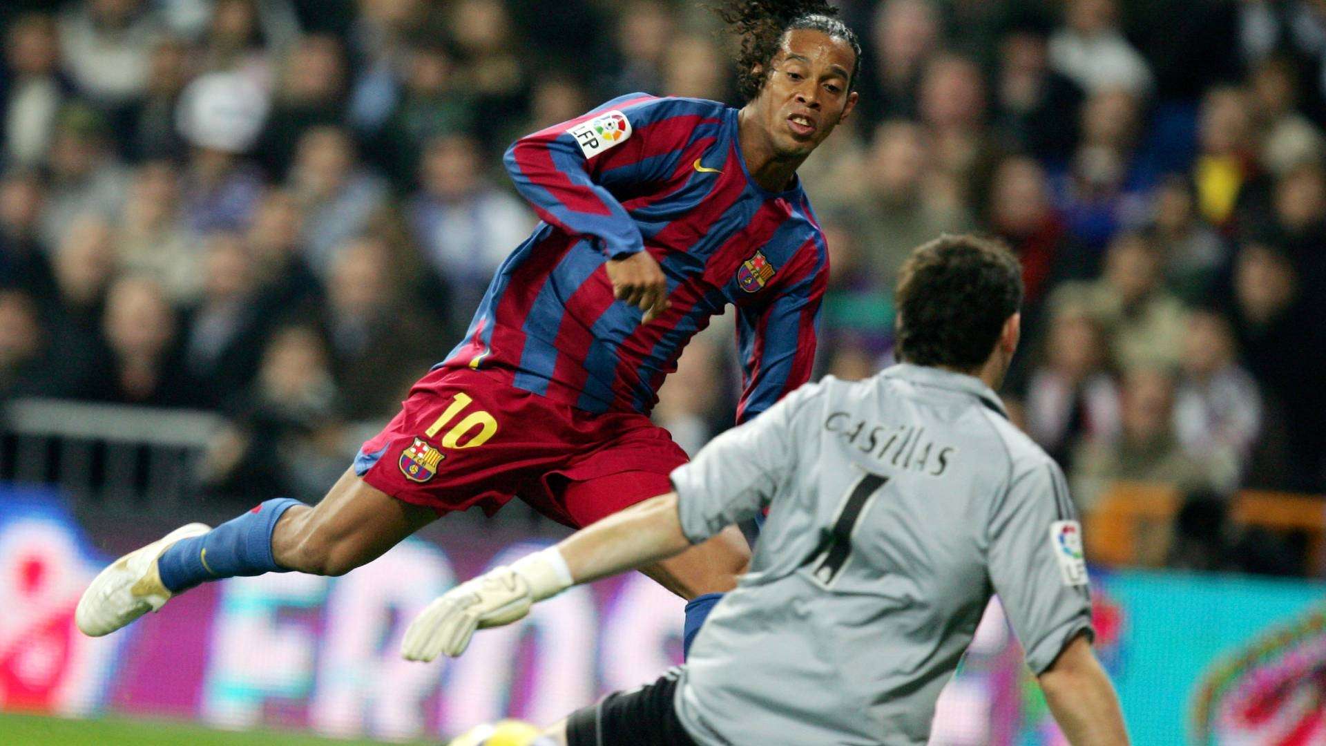 Ronaldinho FC Barcelona Real Madrid 2005