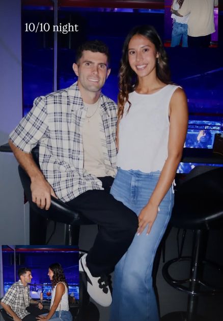 Christian Pulisic Alexa Melton Drake 10/10 2025