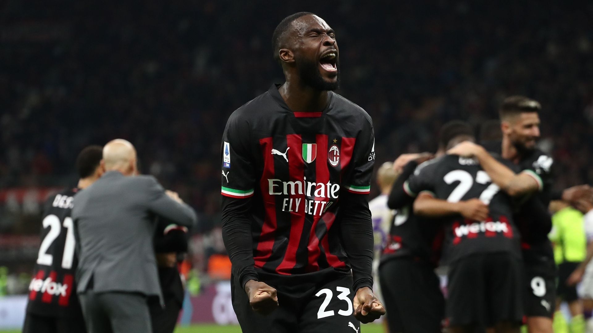 Tomori Milan Fiorentina