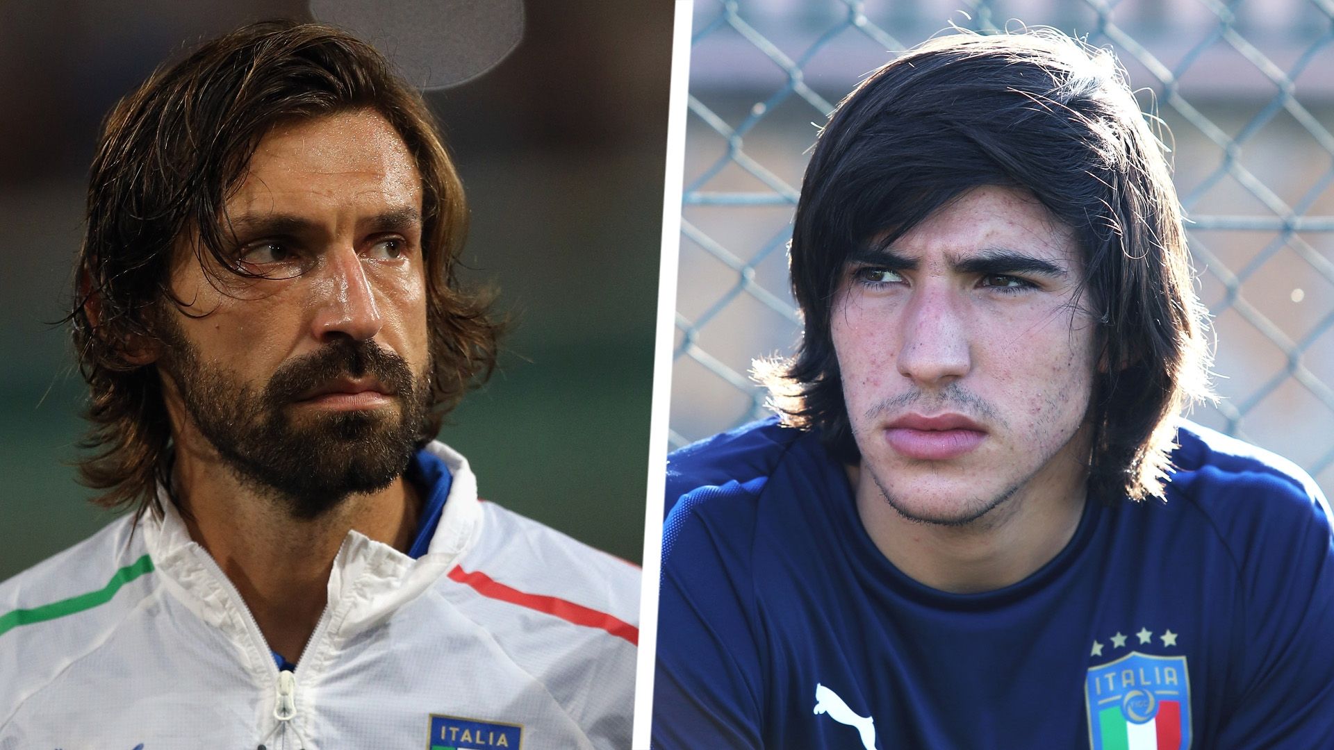 Andrea Pirlo Sandro Tonali Split