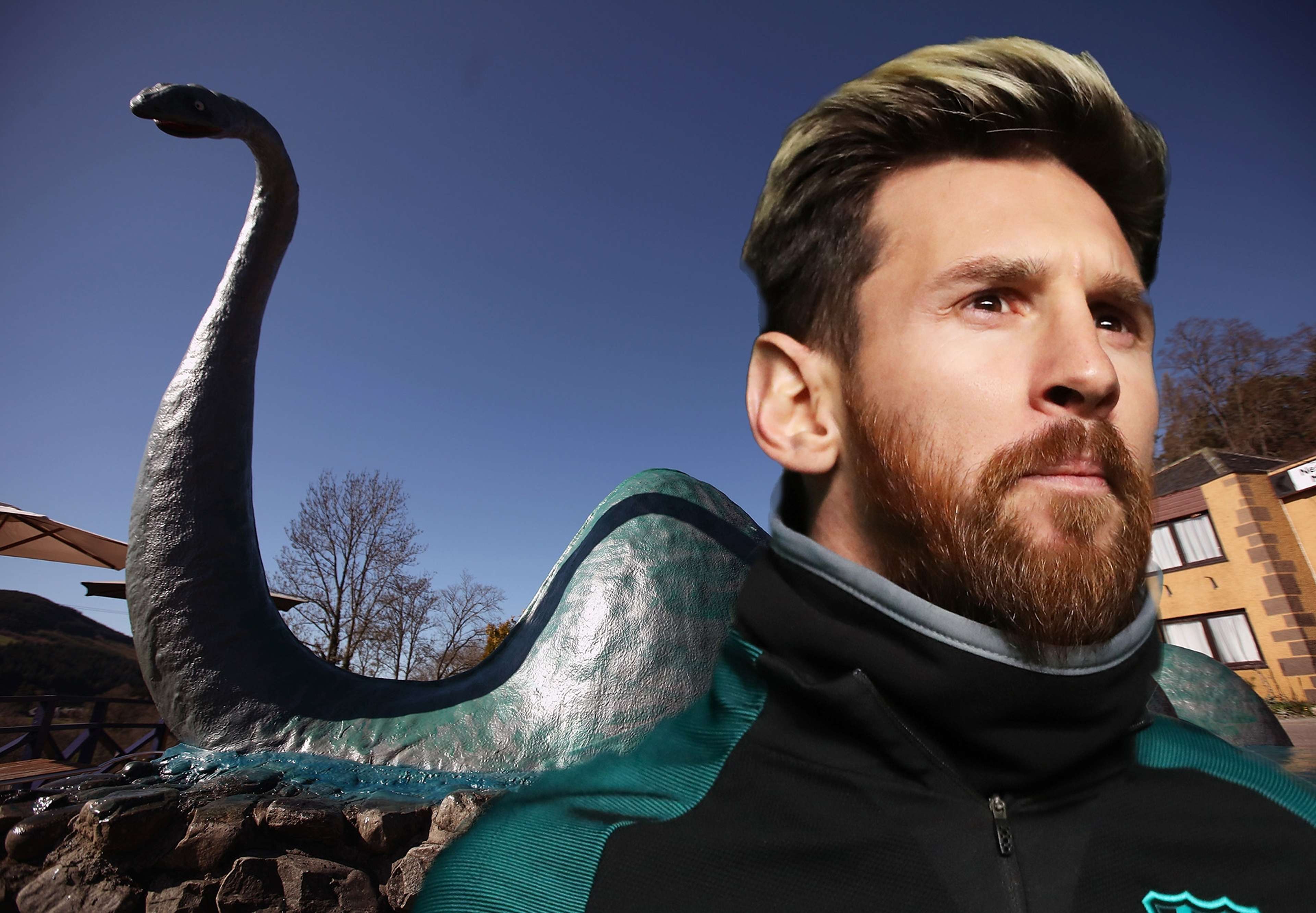 Messi Loch Ness monster