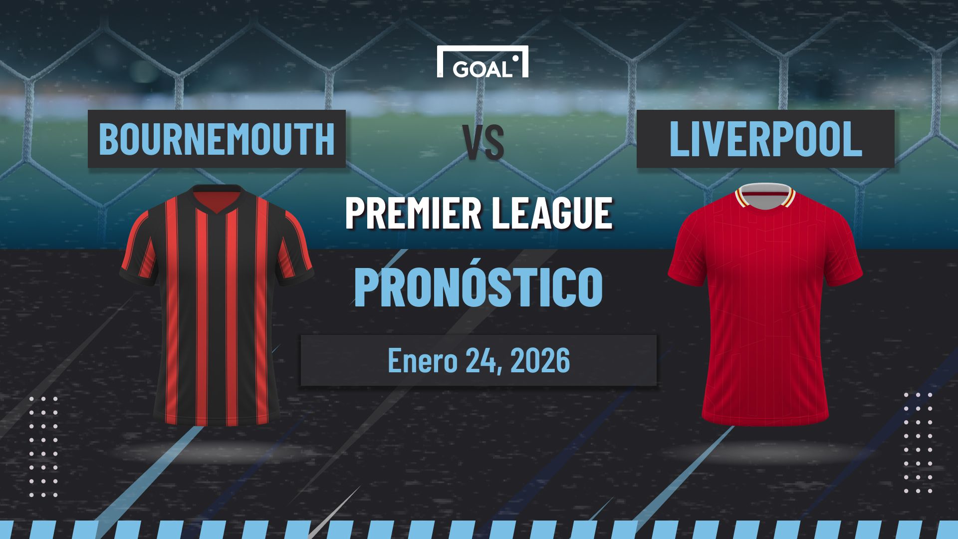 Bournemouth vs Liverpool Pronóstico y Apuestas Premier League | 24/01/26