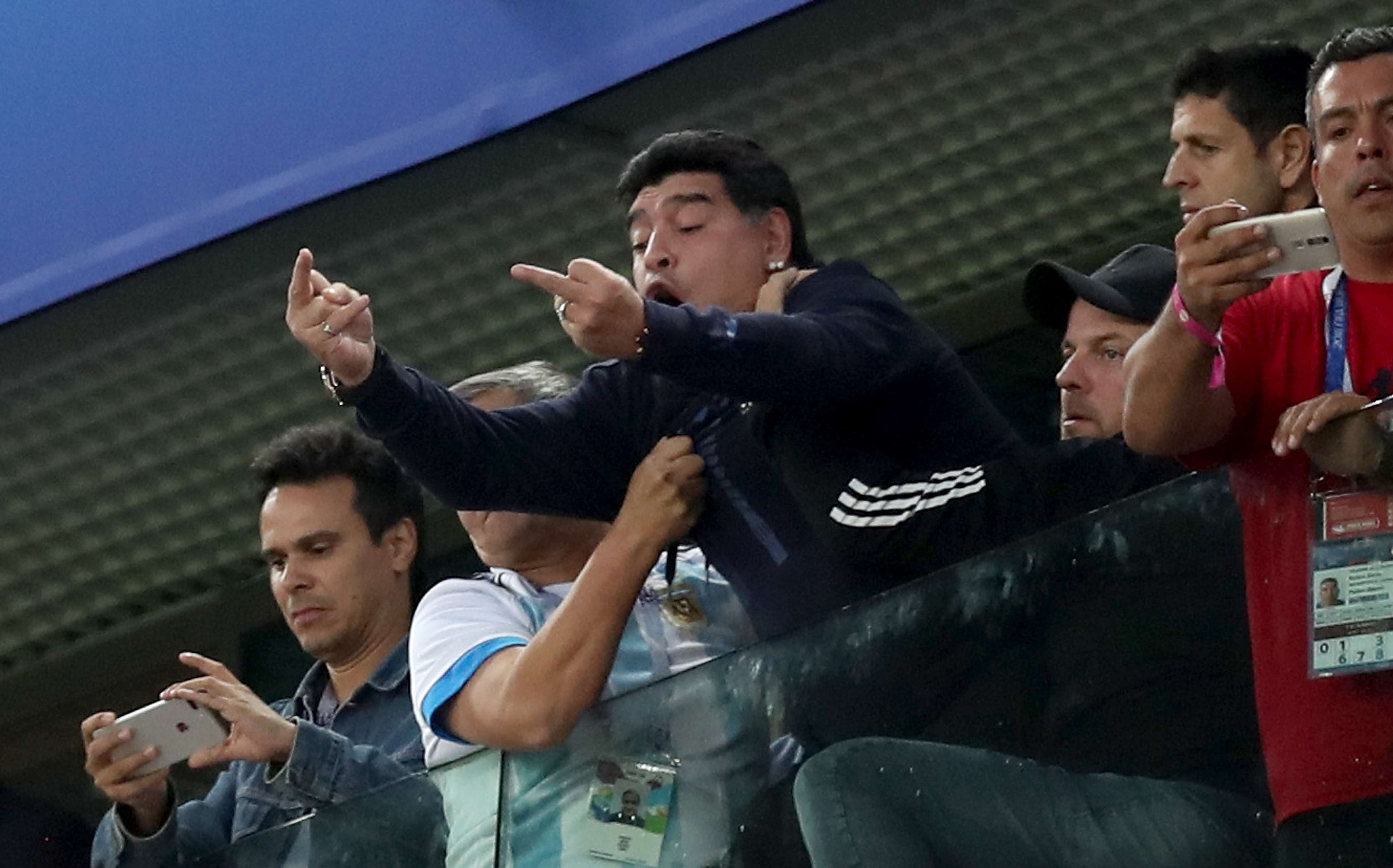 Diego Maradona Argentinien 7