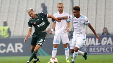 Mehdi Bourabia Boubacar Kamara Marseille Konyaspor UEL 1492017