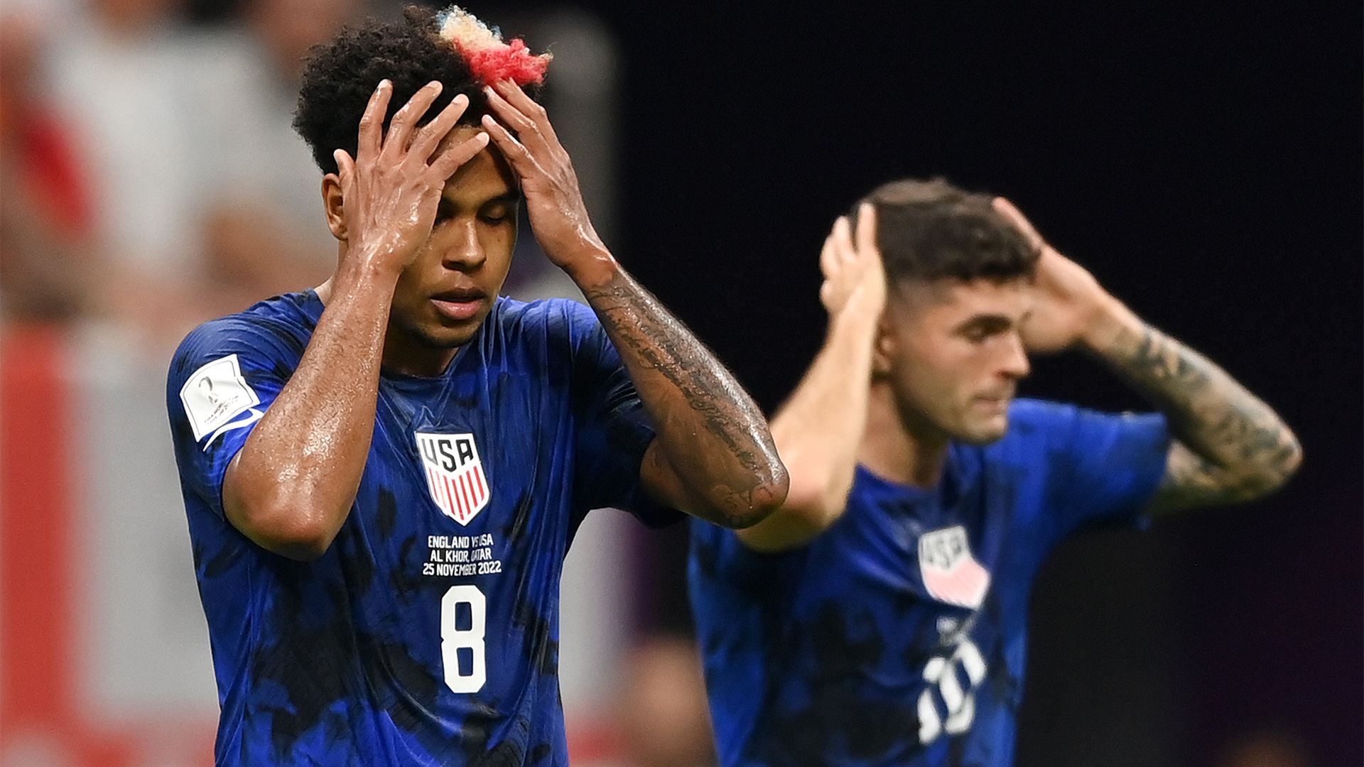 Weston McKennie USMNT England World Cup 2022