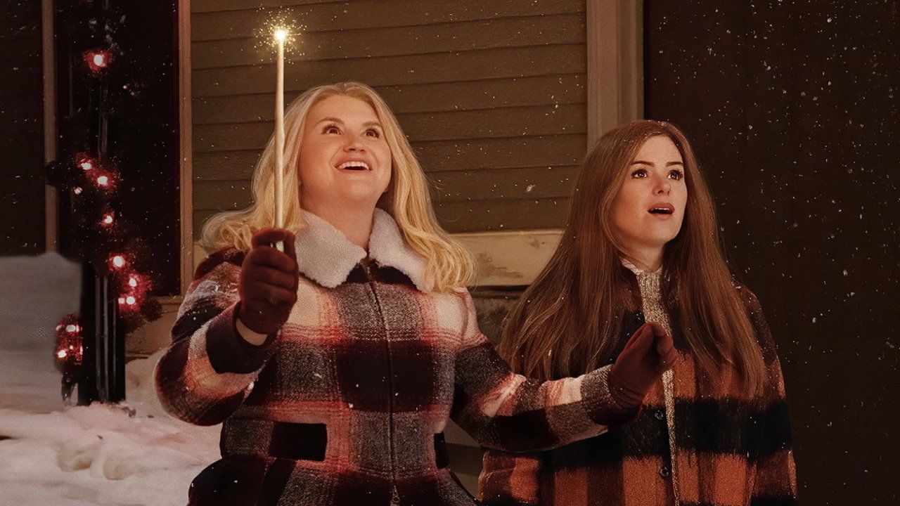 Jillian Bell and Isla Fisher, in Godmothered.
