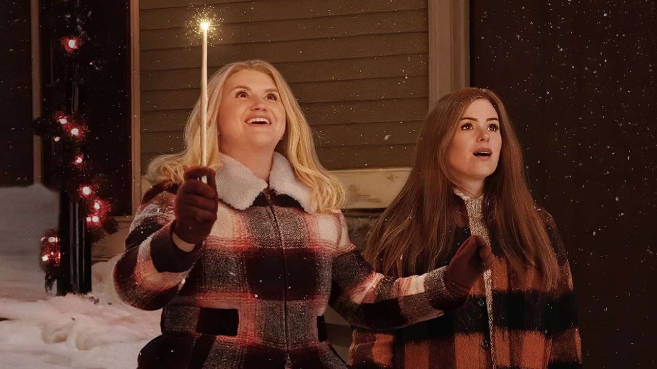 Jillian Bell and Isla Fisher, in Godmothered.